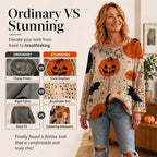 🎃Women's Halloween Knit Sweater Top👻