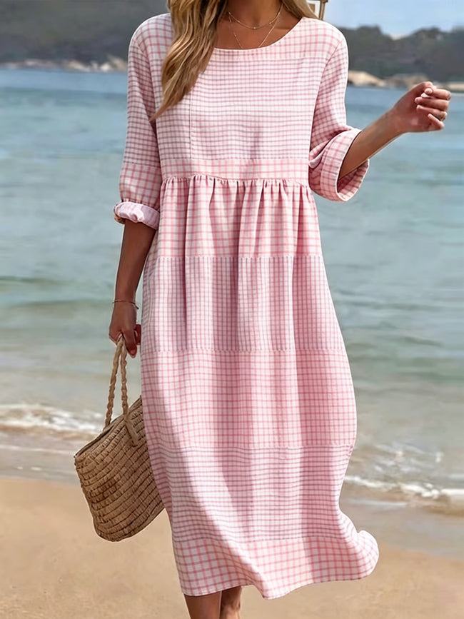 New Arrival🔥🔥 Women's Cotton-Linen Dress Main Image