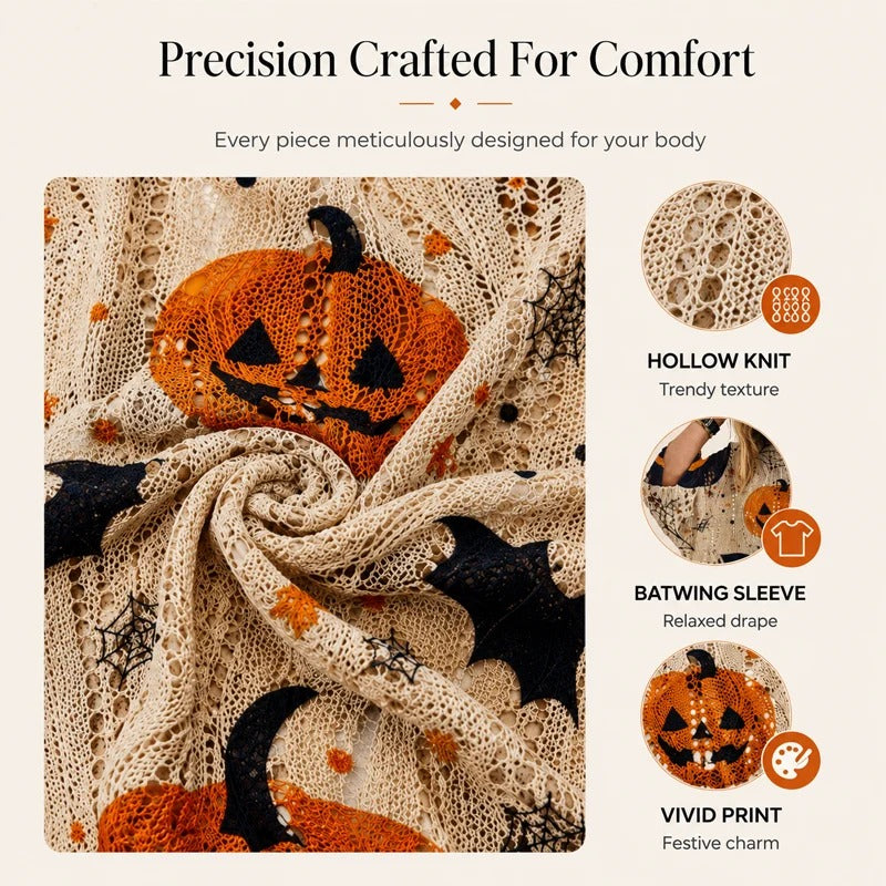 🎃Women's Halloween Knit Sweater Top👻