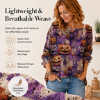 🎃Women's Halloween Knit Sweater Top👻