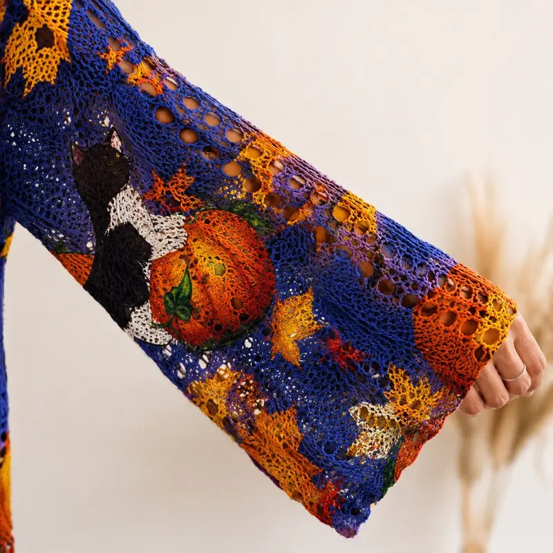 🎃Women's Halloween Knit Sweater Top👻