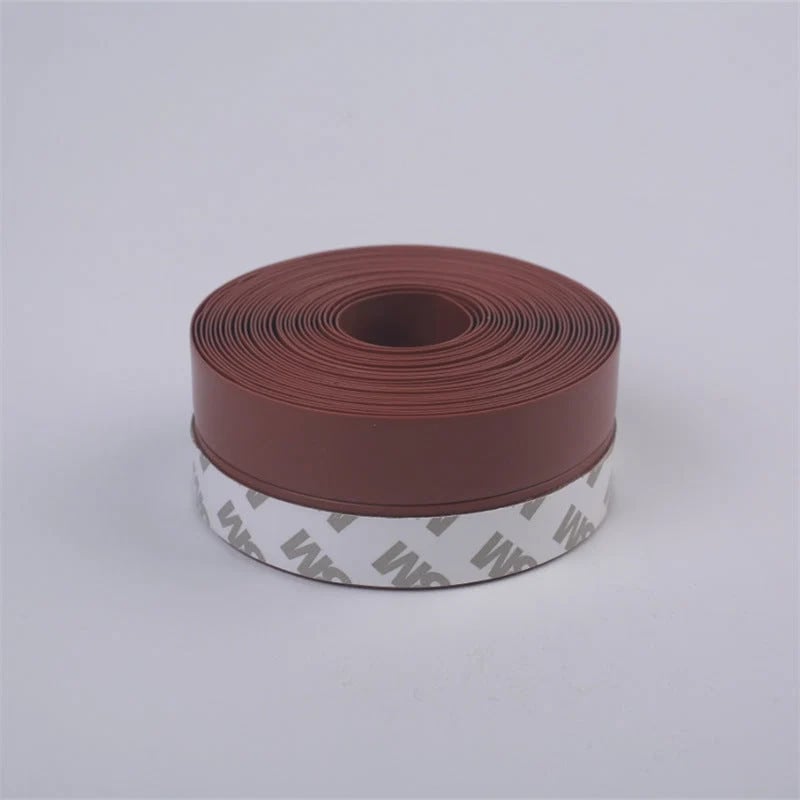 Keep Your Home Cozy 🏡❄️ | 16.4Ft Door Seal Strip ✦ Self-Adhesive Draft Stopper ✦ Weatherproof Protection