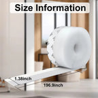 Keep Your Home Cozy 🏡❄️ | 16.4Ft Door Seal Strip ✦ Self-Adhesive Draft Stopper ✦ Weatherproof Protection