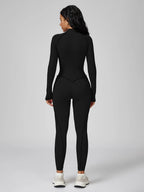 A sleek one-piece outfit designed to sculpt your curves, smooth your waist, and keep you comfortable all day
