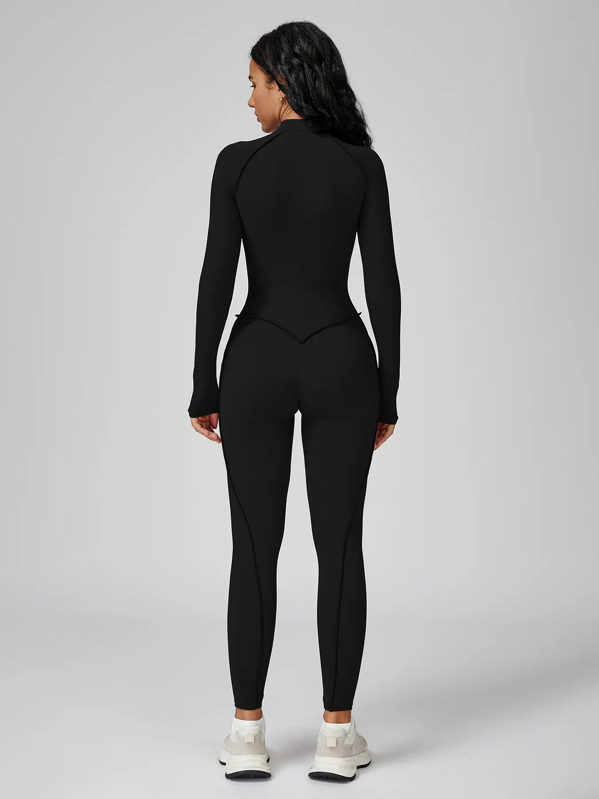 A sleek one-piece outfit designed to sculpt your curves, smooth your waist, and keep you comfortable all day