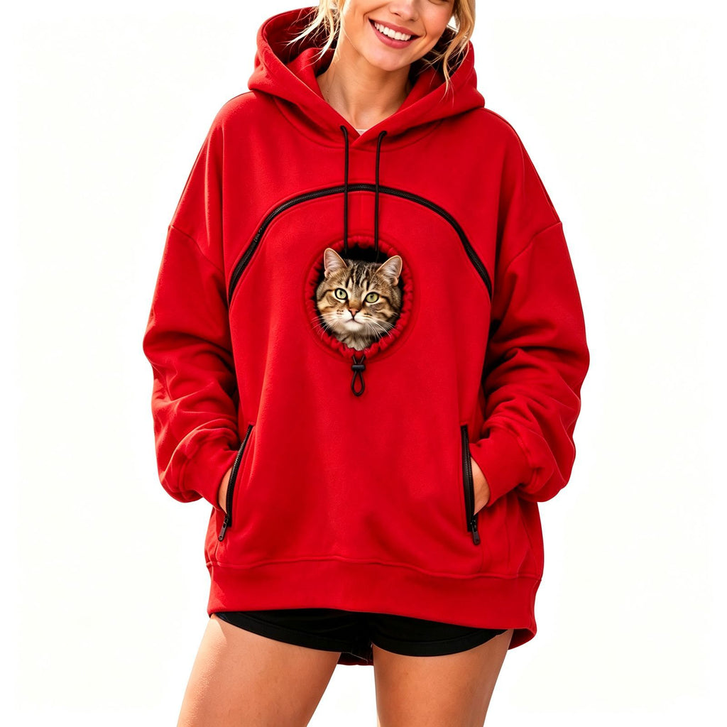 The Purrfect Hoodie Every Cat Lover Needs 🐱🖤