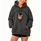 The Purrfect Hoodie Every Cat Lover Needs 🐱🖤