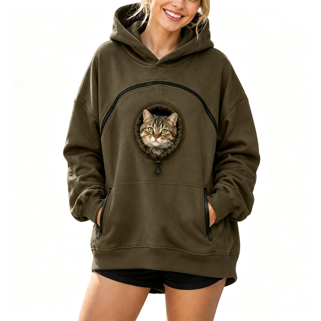 The Purrfect Hoodie Every Cat Lover Needs 🐱🖤