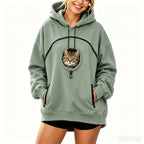 The Purrfect Hoodie Every Cat Lover Needs 🐱🖤
