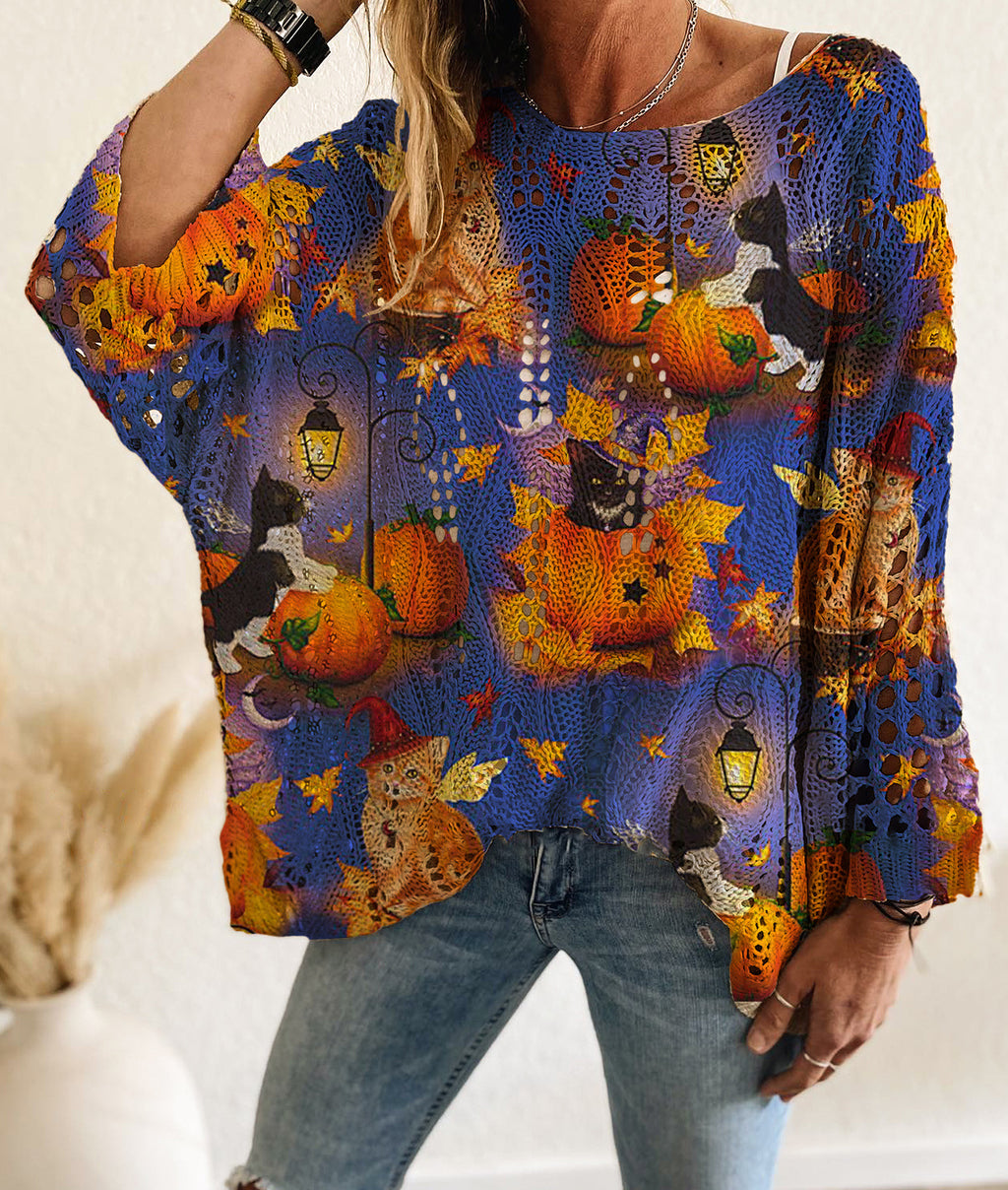 🎃Women's Halloween Knit Sweater Top👻