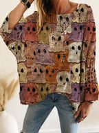 🎃Women's Halloween Knit Sweater Top👻